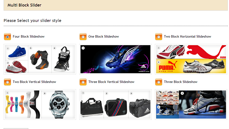 Refine your Home page with appealing Slideshow