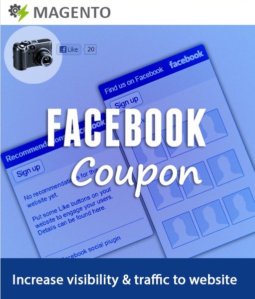 Magento Facebook Coupon and Referrel Extension