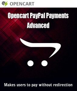 Making Payment Without Redirection – OpenCart PayPal Advanced Module