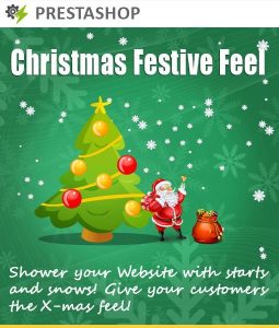 Make visitor Christmas Feel in your PrestaShop eCommerce