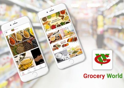 The Grocery World Mobile App