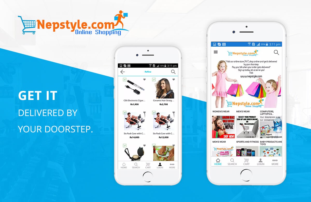 Nepstyle mcommerce application