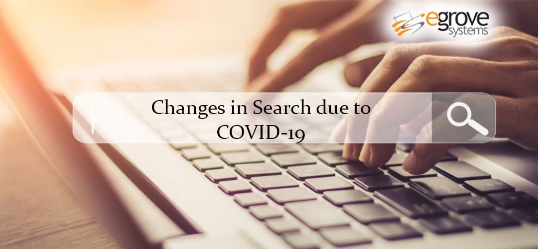 Changes in search due to COVID-19