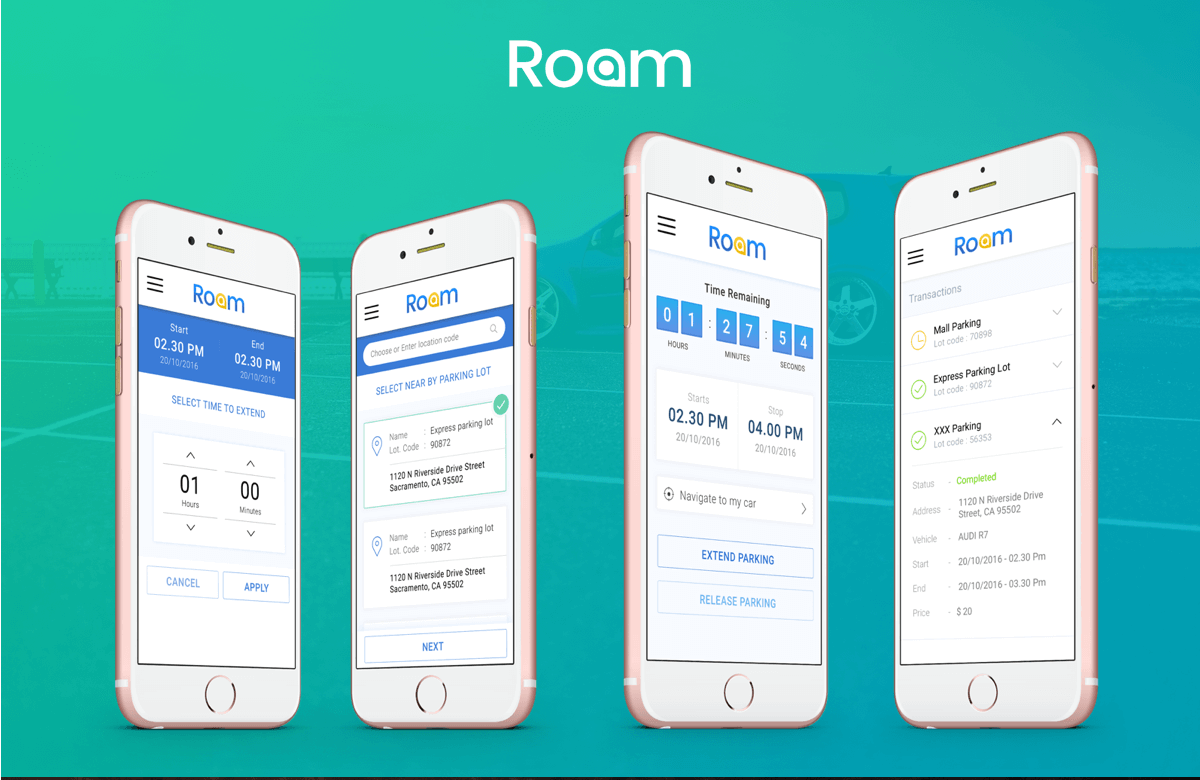 Parking Space Booking App