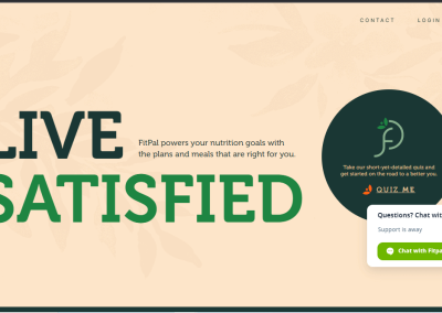 Fitpal – Nutrition, Client Portal