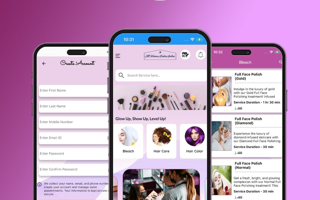 Radiant Essence Beauty Salon App