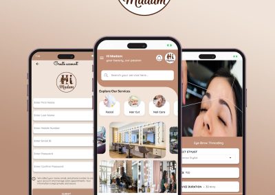 Hi Madam Beauty Salon App