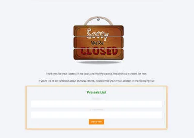 Lean and Healthy Screen 5