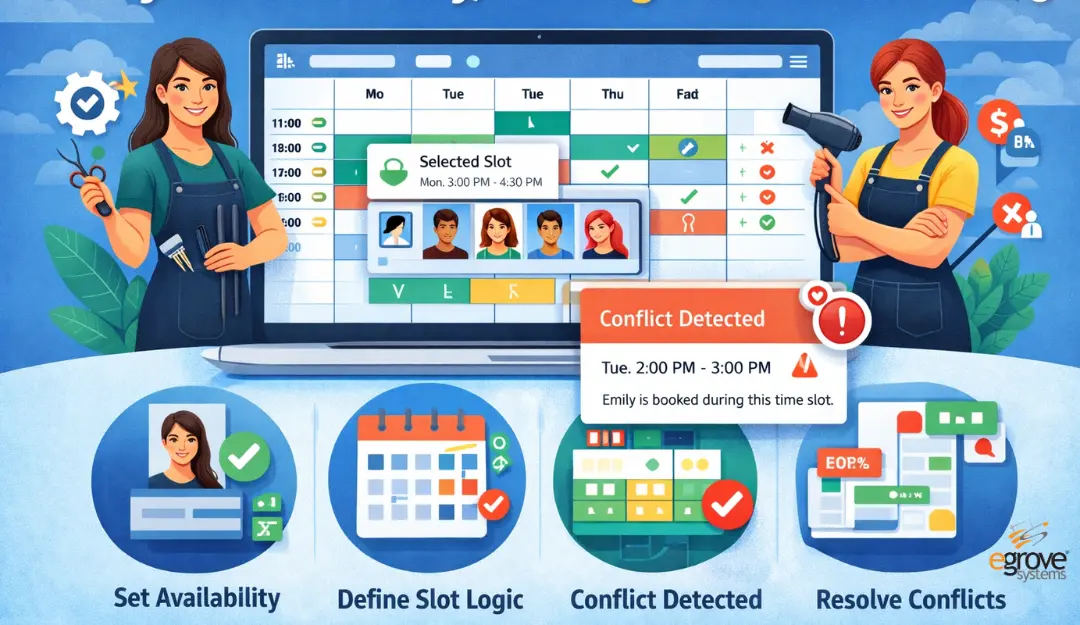 Custom Appointment Booking Calendar | eGrove Systems