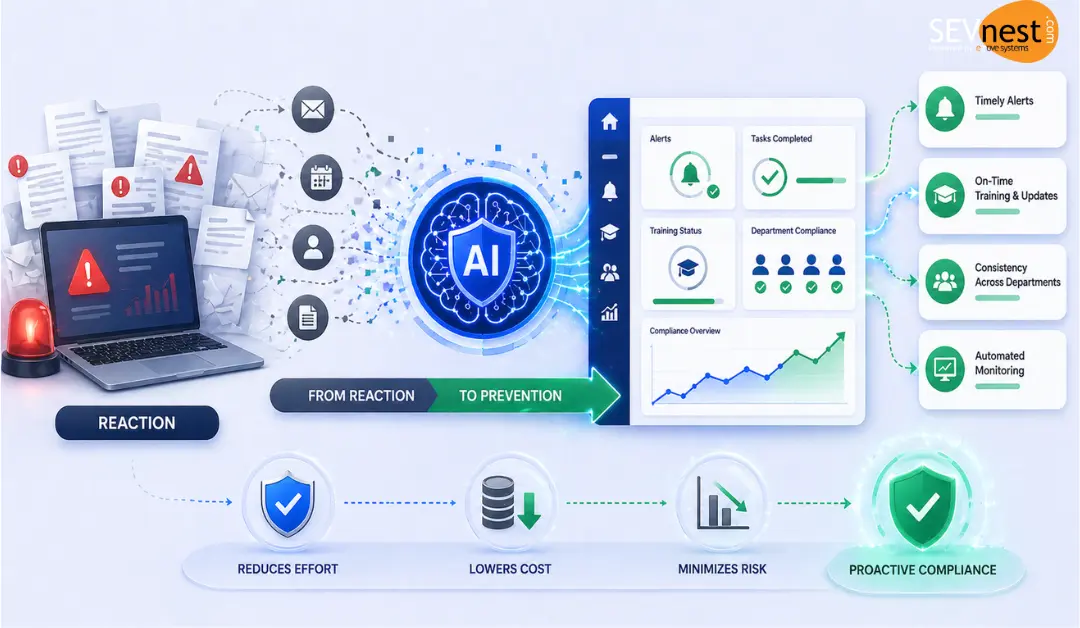 How AI is Shifting Compliance from Reactive to Predictive | SEVnest