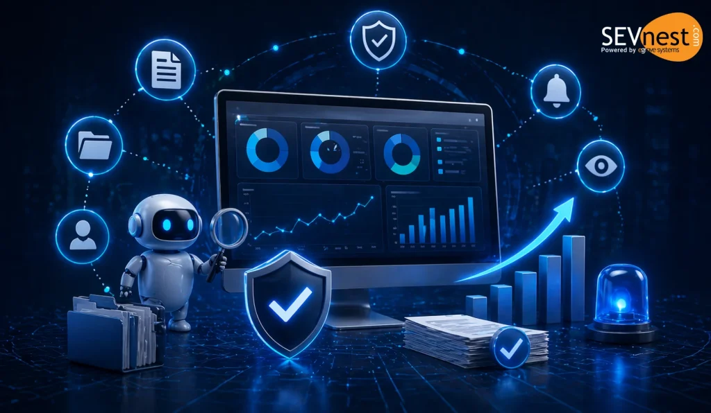 AI-Powered Compliance Monitoring Reduces Legal Risk | SEVnest