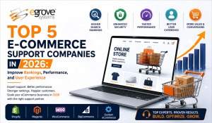 Top 5 E-Commerce Support Companies in 2026: Improve Rankings, Performance, and User Experience