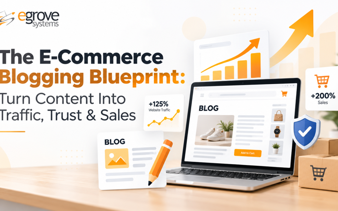 The E-Commerce Blogging Blueprint: Turn Content Into Traffic, Trust & Sales